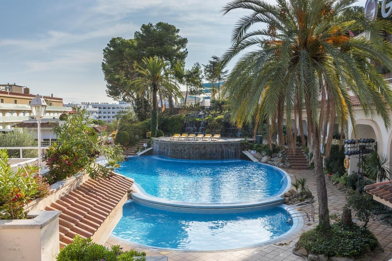 Hotel Guitart Central Park Aqua Resort Lloret de Mar Esterno foto