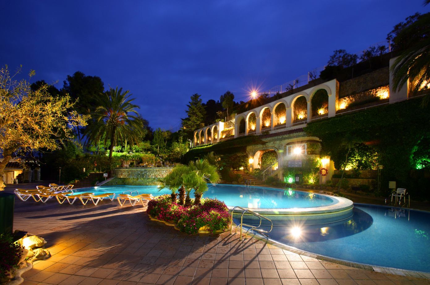 Hotel Guitart Central Park Aqua Resort Lloret de Mar Esterno foto